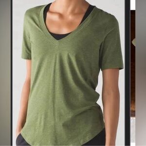 Lululemon v-neck tshirt